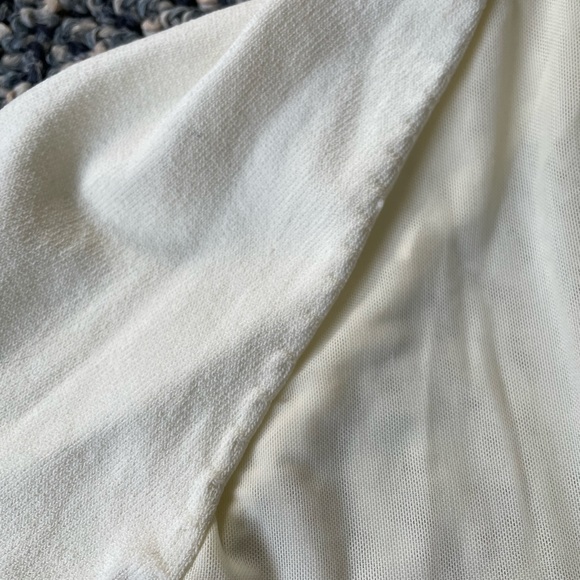 Zip-up Shear Sweater from Italy - Picture 5 of 7